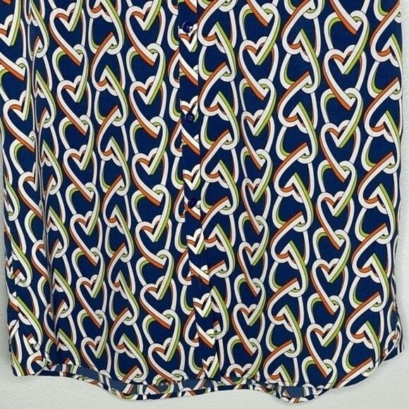 Cabi Women's Amour Interlocking Heart Chain Sheath Dress/Duster Style 5370 - Picture 4 of 12